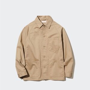 Uniqlo Men's Light Brown Shirt Jacket